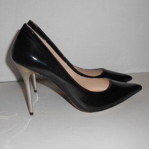 Classy Black Patent Leather Pumps by Material Girl
